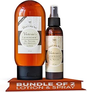 Victoria's Lavender “Don’t Bug Me” Insect Spray & Body Lotion - DEET-Fre...