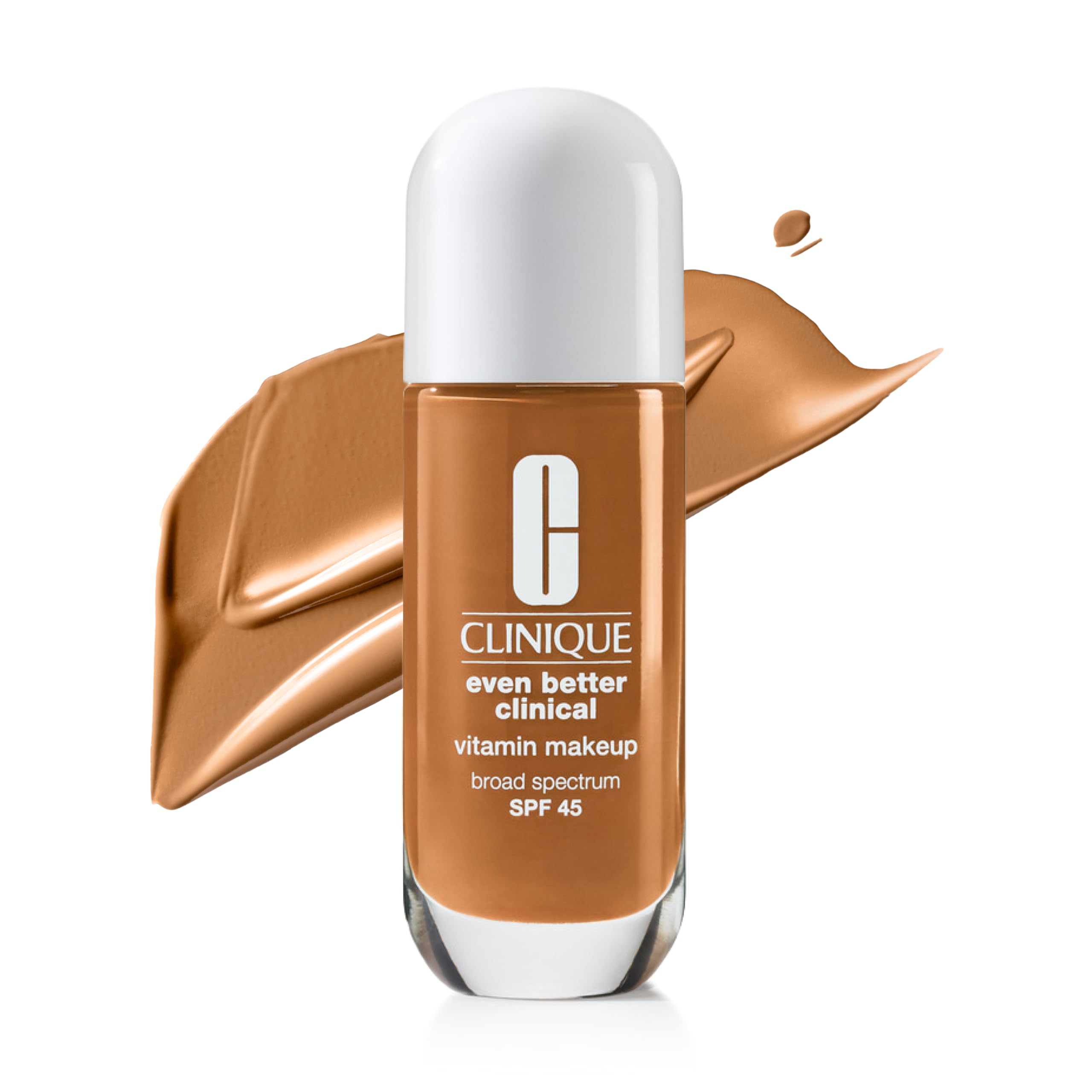 Clinique Even Better Clinical Vitamin Makeup Broad Spectrum SPF 45 With Vitamin C, Vitamin E + Vitamin B3 | Light Coverage + Vibrant Finish, Medium Deep Warm 2