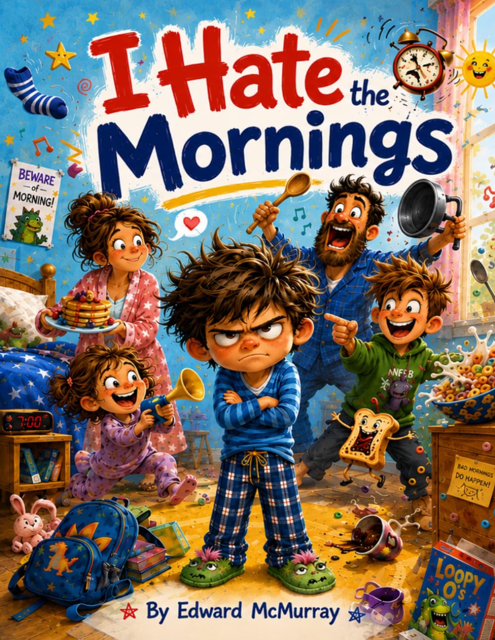 I Hate The Mornings: A story about getting up and ready