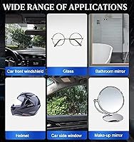 Vista 6 de Agente de revestimiento impermeable de vidrio para automóvil, antiempañamiento, resistente a la lluvia, limpia y restaura el brillo del vehículo