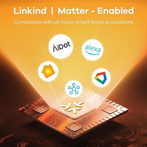 Miniatura 7 de Linkind Matter - Bombilla inteligente ST19 (ST58), bombillas Smart Edison, 2700K-6500K E26 bombilla LED 8W 60W, bombilla Edison de 800 lúmenes,