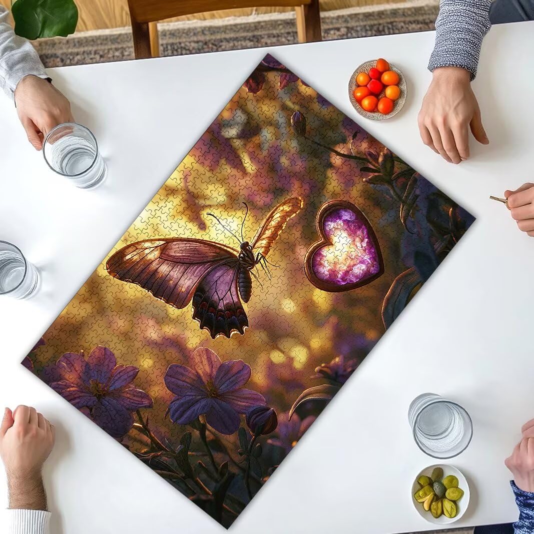 Puzzle motyl, 3000 elementów dla dorosłych, puzzle do dekoracji - 8971