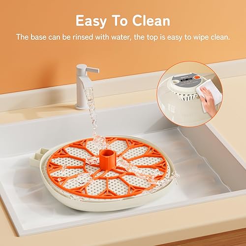 Miniatura 7 de Incubadora de 12 huevos, incubadoras para incubar huevos, girador automático de huevos con control de temperatura, vela de huevos, reposición