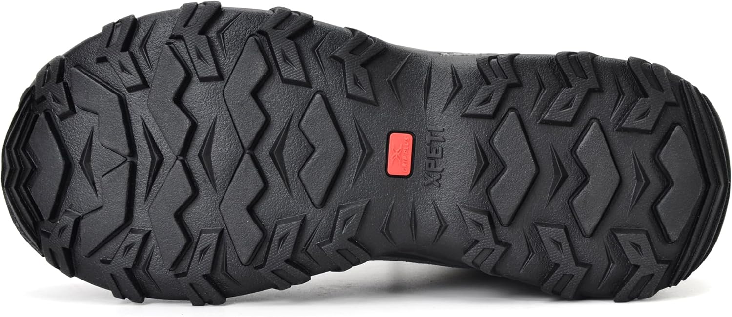XPETI Men's Coldurban II Front Zip Waterproof Campsite Hiking Boots