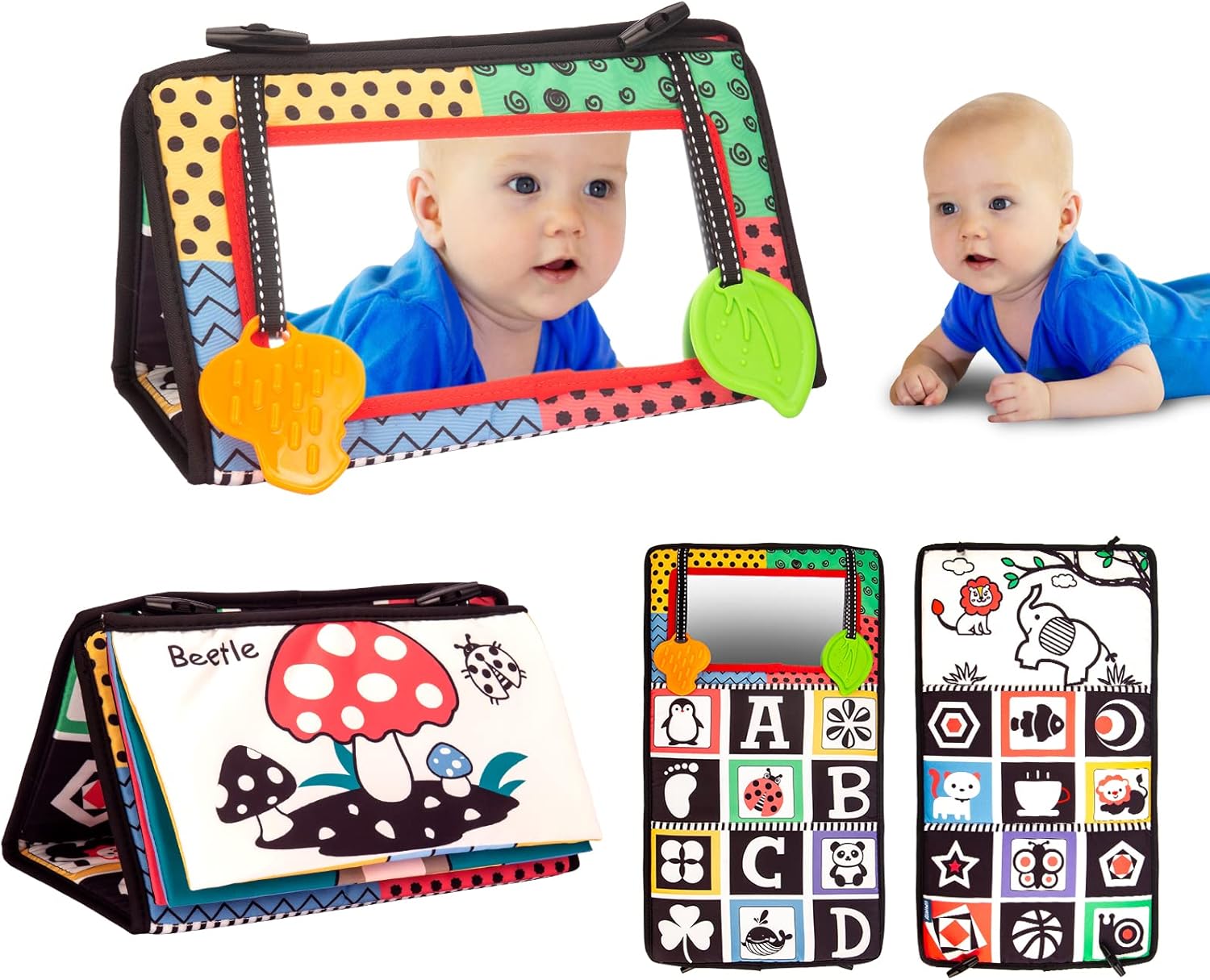 Little World Tummy Time Floor Mirror Tummy Time Mirror