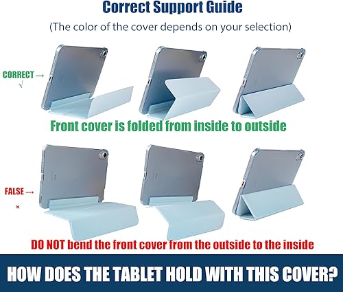 Miniatura 8 de ProCase Funda para iPad de 987 generación de 10.2 pulgadas (versión 202120202019), funda 10.2 iPad de 987 generación, funda inteligente delgada con