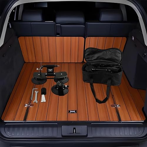 Miniatura 7 de EBIZ&TECH Portabicicletas para techo de automóvil, portaequipajes de aleación de aluminio de liberación rápida con ventosas para varios vehículos,