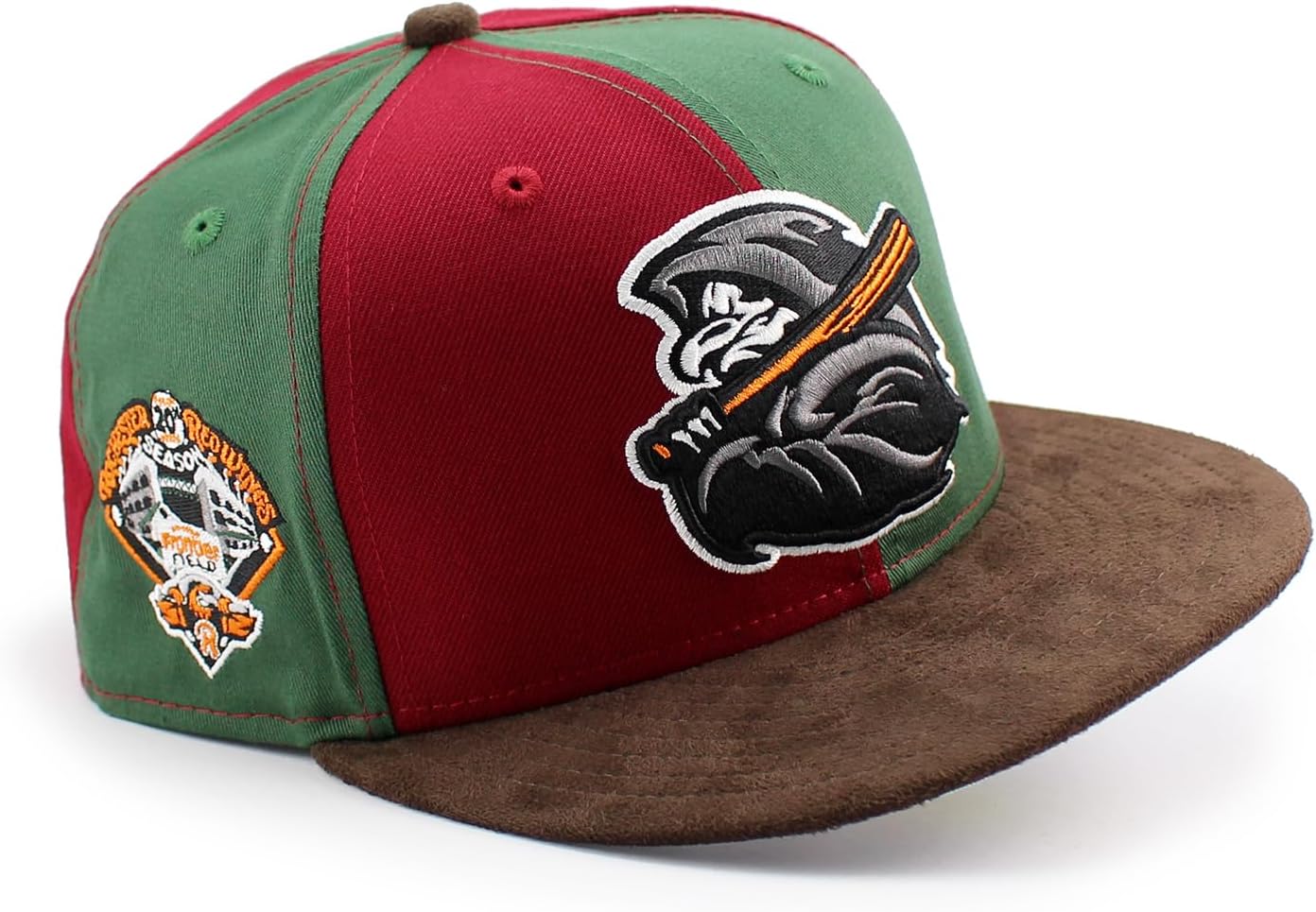 1051,大ぶりスマイルネオンカラーピアスイエロー ネオンカラーピアス