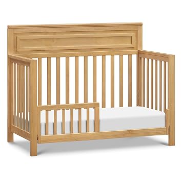 Davinci Autumn 4-in-1 Convertible Crib in Honey, Greenguard Gold Certified