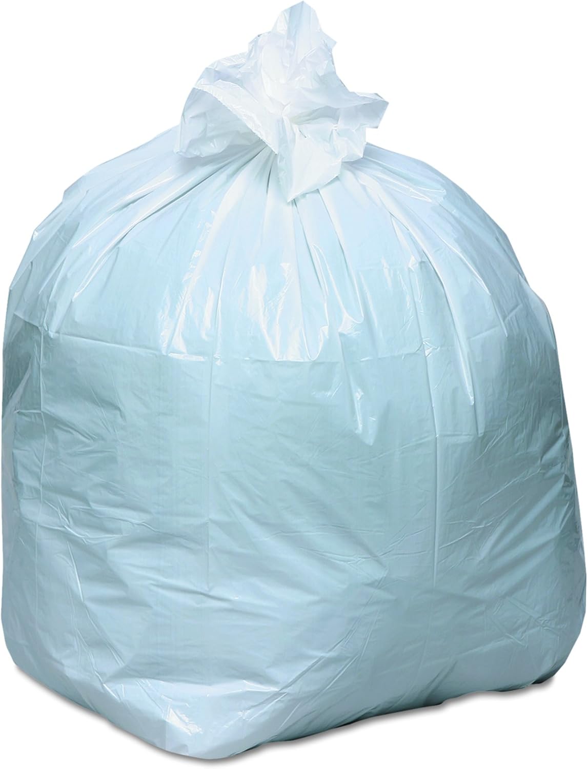Earthsense Commercial RNW1K150V Recycled Can Liner,13 gal,.85 mil,24" x 33",White,(Pack of 300)
