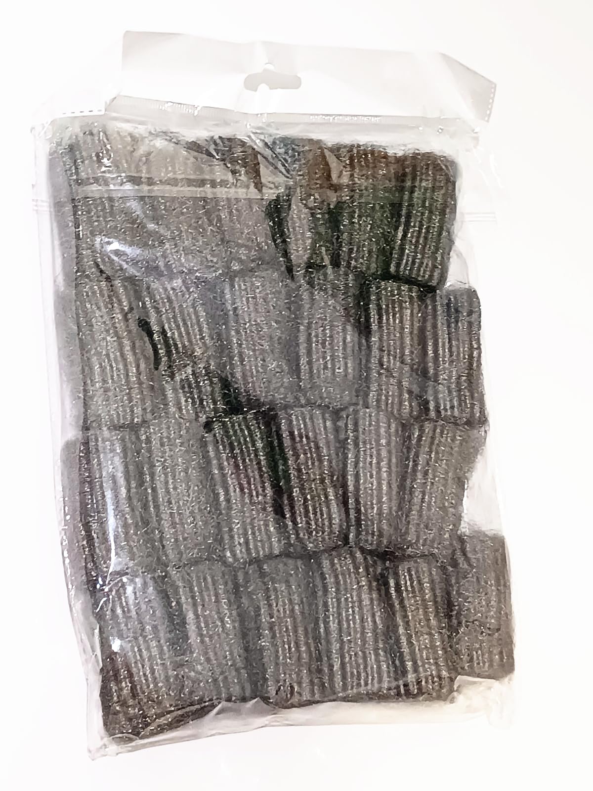 BIB Pagliette in Lana di Acciaio Finissima, 24 Pezzi Pagliette da 5 grammi. Pulizia Profonda Senza Fatica (monouso usa e getta)
