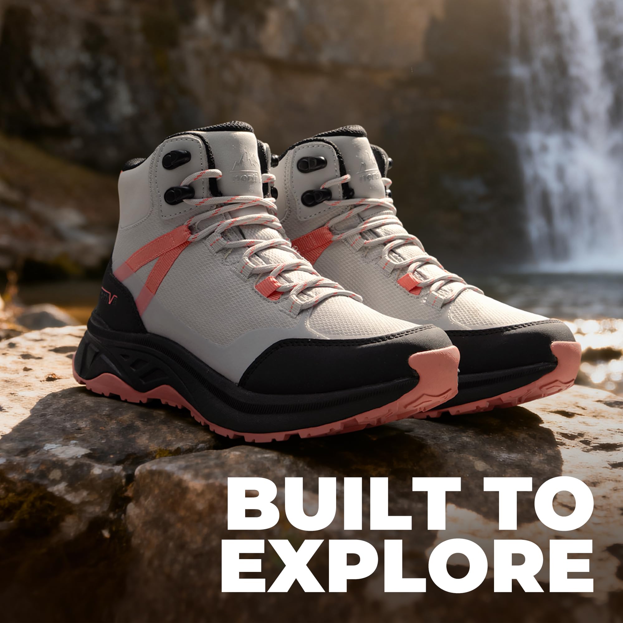 NORTIV 8 Chaussures de Randonnée Femme Durable Bottes pour Femmes de Marche de Travail en Plein Air