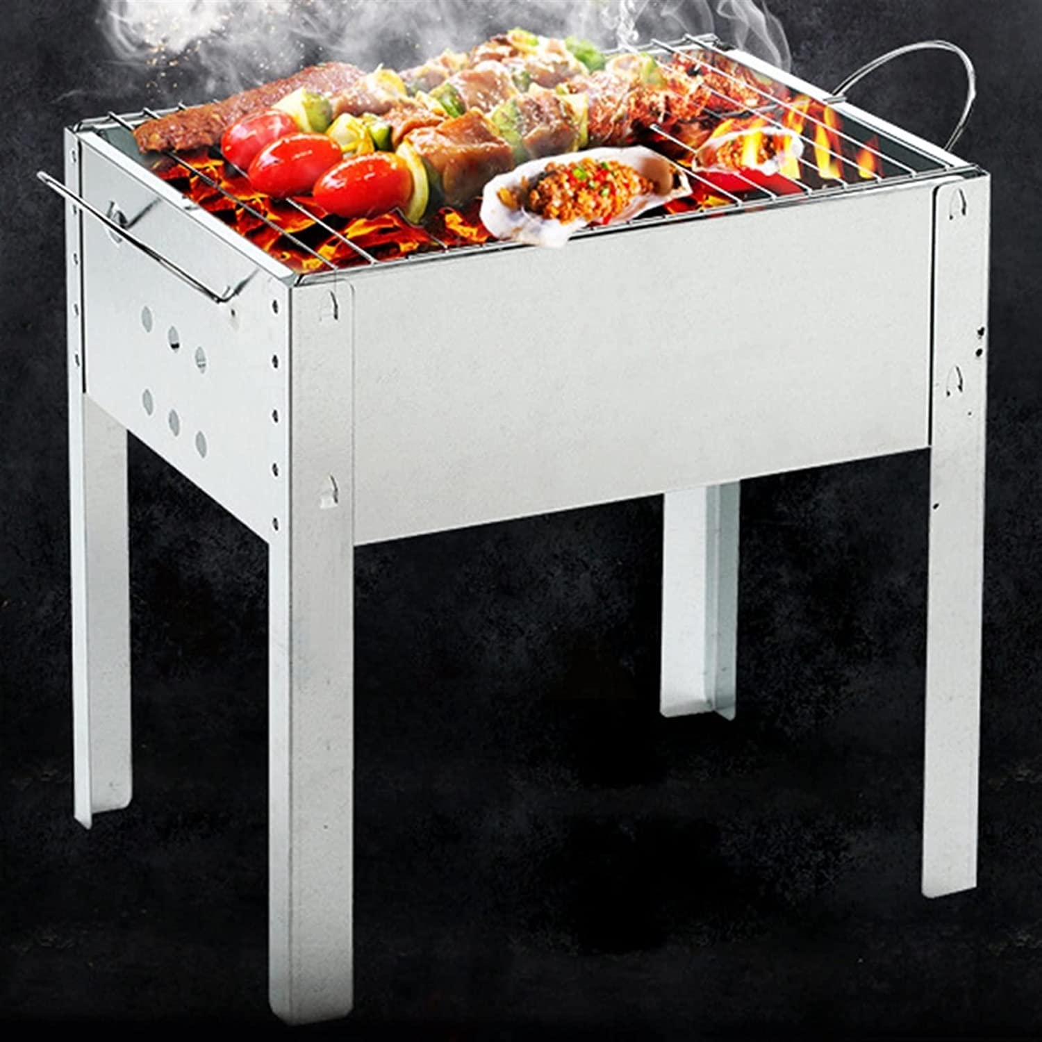 Grille Węglowe Przenośny Składany Kompaktowy Grill Węglowy Grill Węglowy Grill Węglowy Grill Ogrodowy Narzędzia Do Grillowania I Piknikowania
