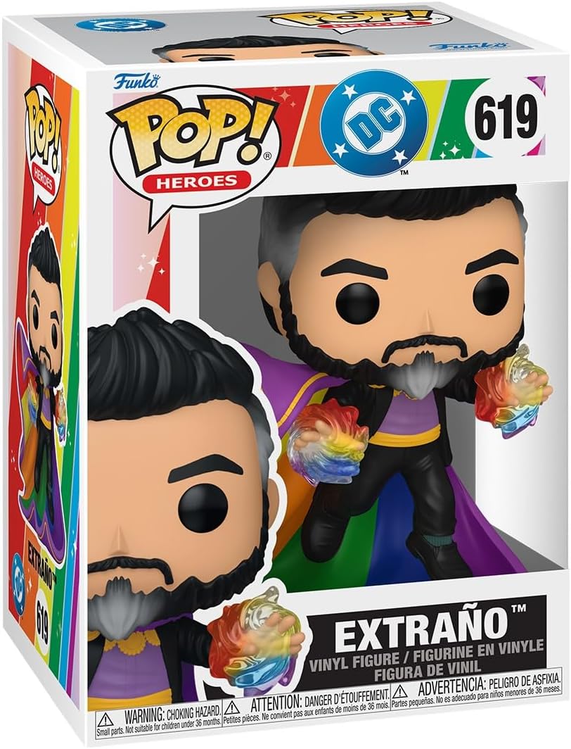 Funko Pop! Heroes: Pride - Extraño - DC Comics - Collectable Vinyl Figure - Gift Idea - Official Merchandise - Toys for Kids & Adults - Comic Fans - Model Figure for Collectors and Display