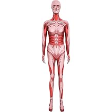 Micotaku Attack on Titan Officially Licensed Women's Colossal Titan Halloween Cosplay Bodysuit