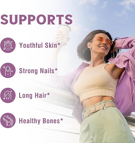 Miniatura 2 de Polvo de péptidos de colágeno múltiple tipo I II III V X, proteína de colágeno hidrolizada para mujeres y hombres, piel, cabello, uñas, sin sabor,