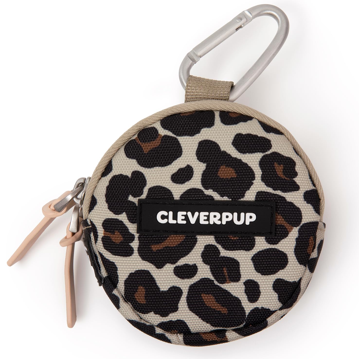 Cleverpup, Snackpack Pochette à friandises à double isolation pour chien – Peut contenir 1,5 tasse – Sac à goûter de dressage et de promenade avec deux poches pour friandises sèches ou humides, se