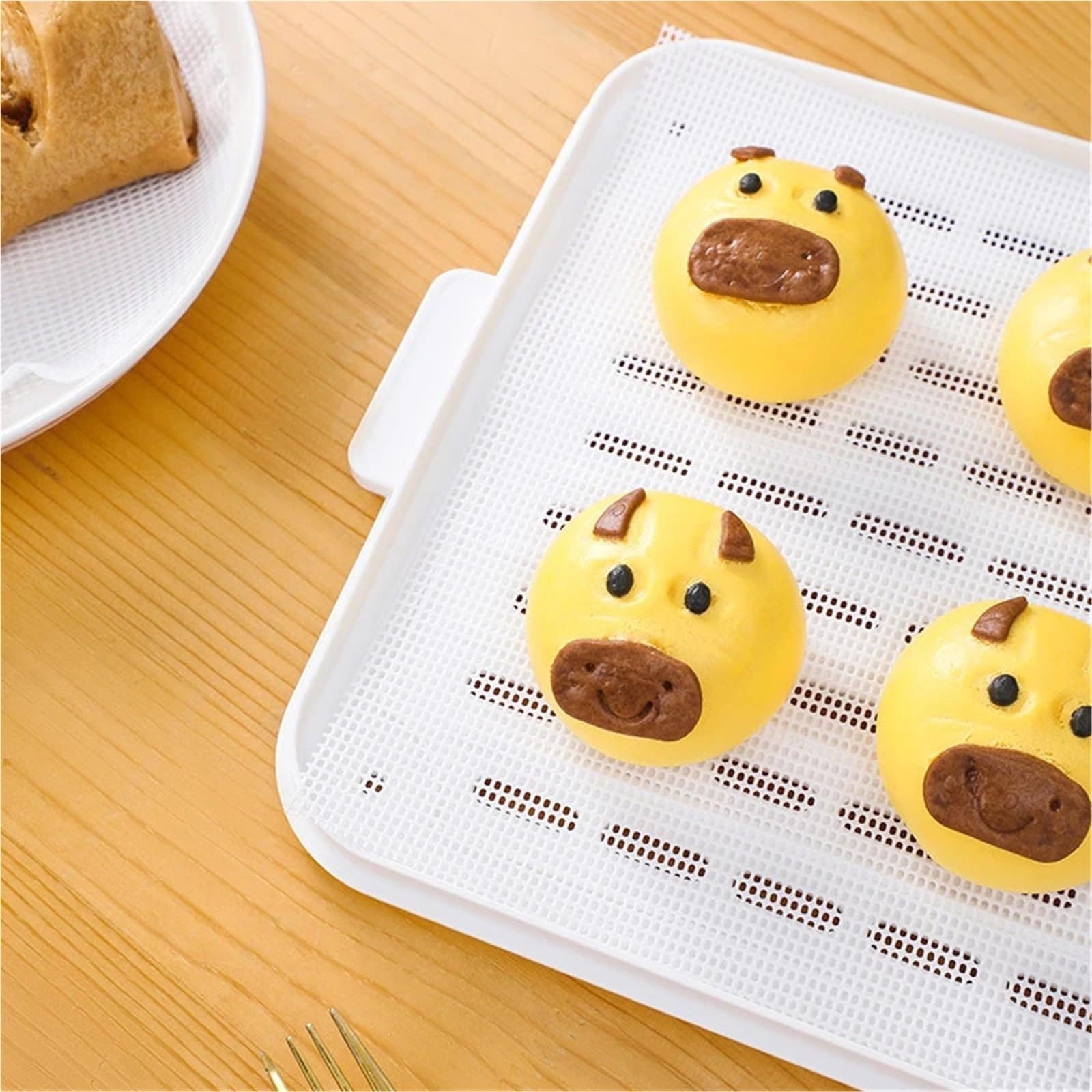 10 Stück Silikon-Quadrat-Dampfgarer-Netzpad – Antihaft-Backmatte, Wiederverwendbare Dörrblätter for Lebensmittel, Obsttrockner, Küchenzubehör Für Küche & Kochen | 50cm