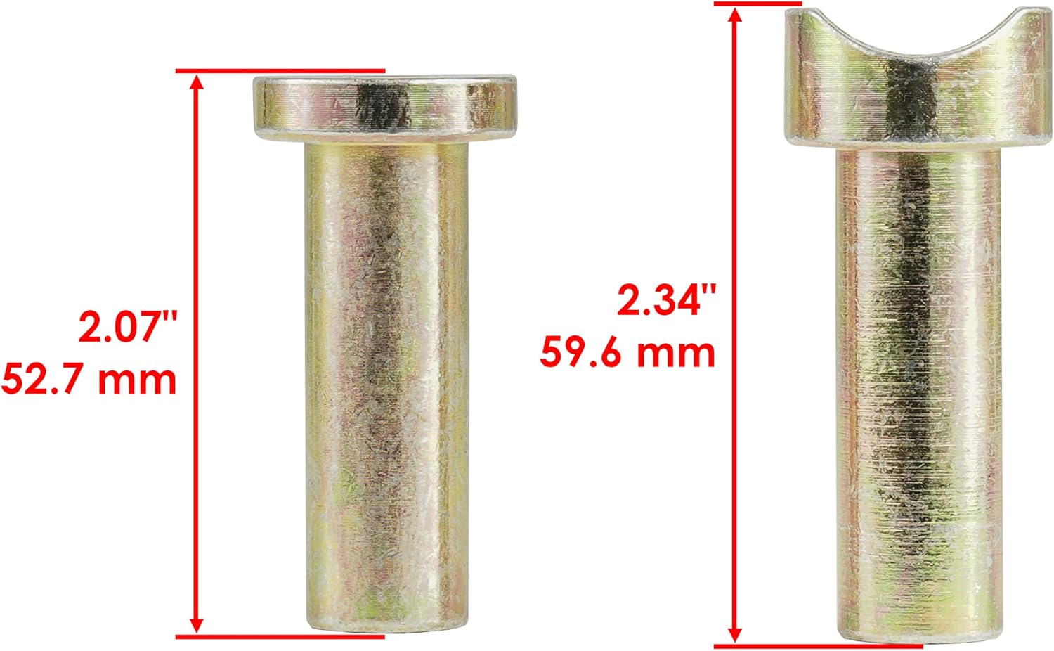 Caltric 54" 62" Deck Wheel & Wheel Arm Fork Compatible with John Deere 2210 4010 4110 4115 4210 4310 4410 4510 4610 4710 AM132874 AM115488 AM117478 AM125172