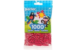 1000Pcs Red Perler Fuse Beads for Captivating Crafts
