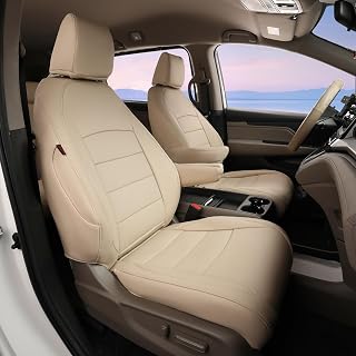 Full Set Car Seat Covers for Honda Odyssey 2018-2027,8-Seater,Faux Leather