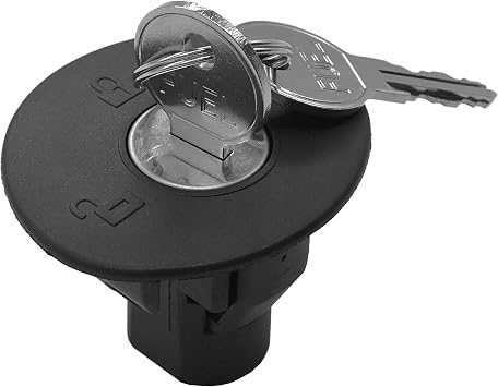 Fokes Locking Gas Cap, Lock Fuel Cap w/Keys Compatible With 2009 2010 2011 2012 2013 2014 Ford F150# 8U5Z-9C268-B