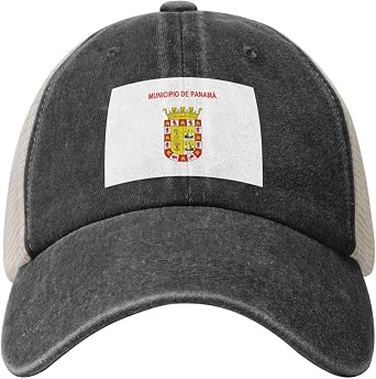 Bandera de Ciudad de Panam Baseball Cap for Men Women Vintage Mesh Hat Trucker Hats Golf Caps