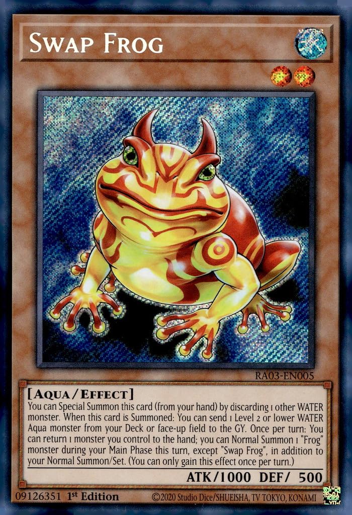 Swap Frog (Secret Rare) - RA03-EN005 - Secret Rare - 1st Edition