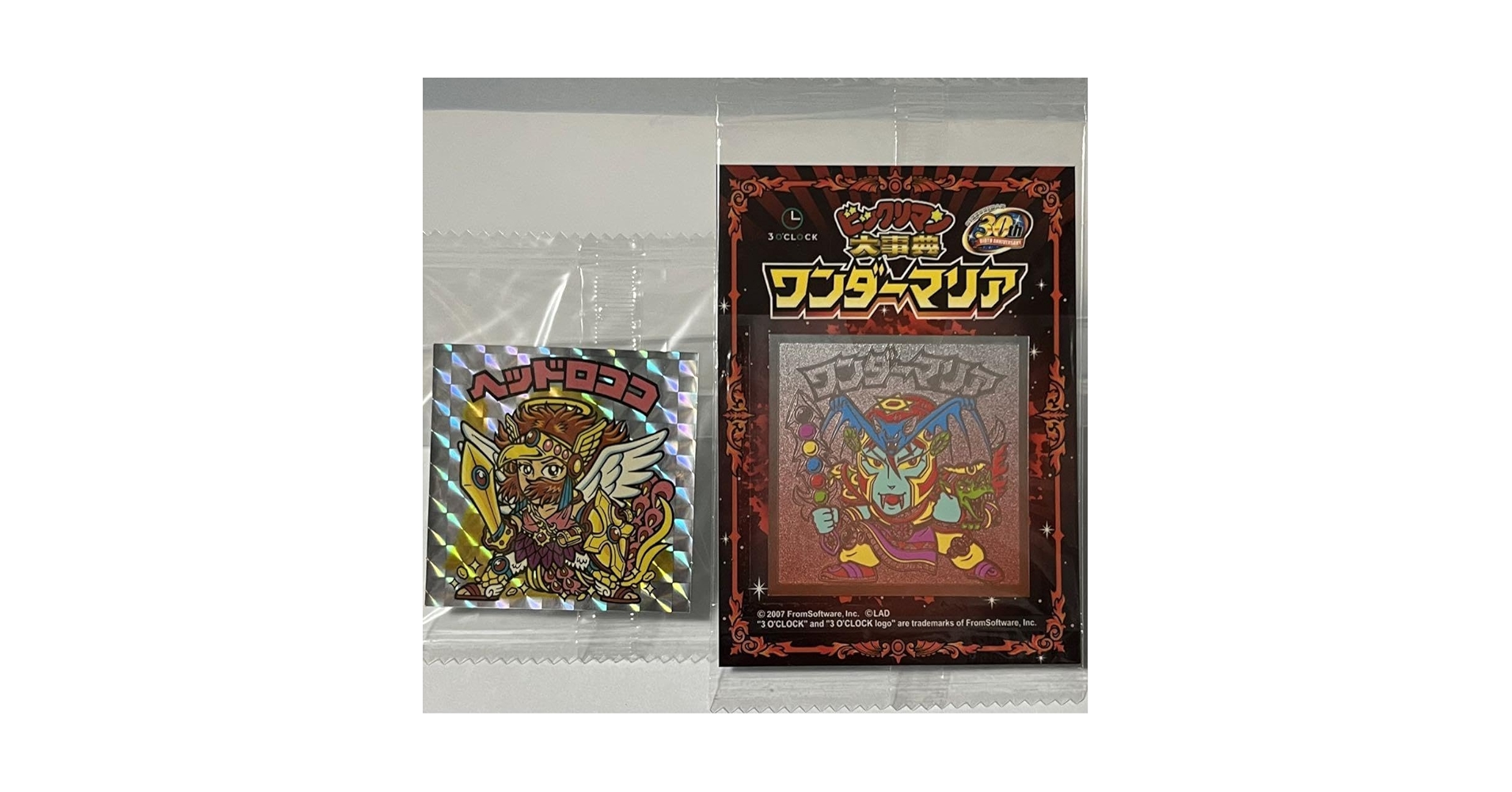 ビックリマン 数量限定 ビックリマン大事典 ヘッドロココ ワンダーマリア シール Amazon.co.jp: 旧ビックリマン シール アイス版 第11弾 ヘッド
