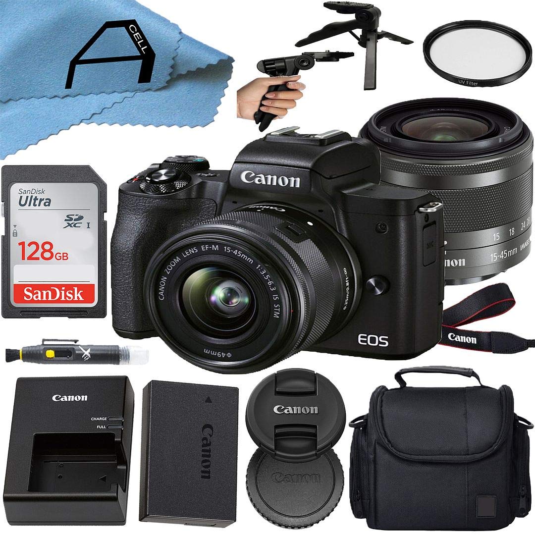 Buy Canon EOS M50 Mark II Mirrorless Digital Camera 24.1MP Sensor