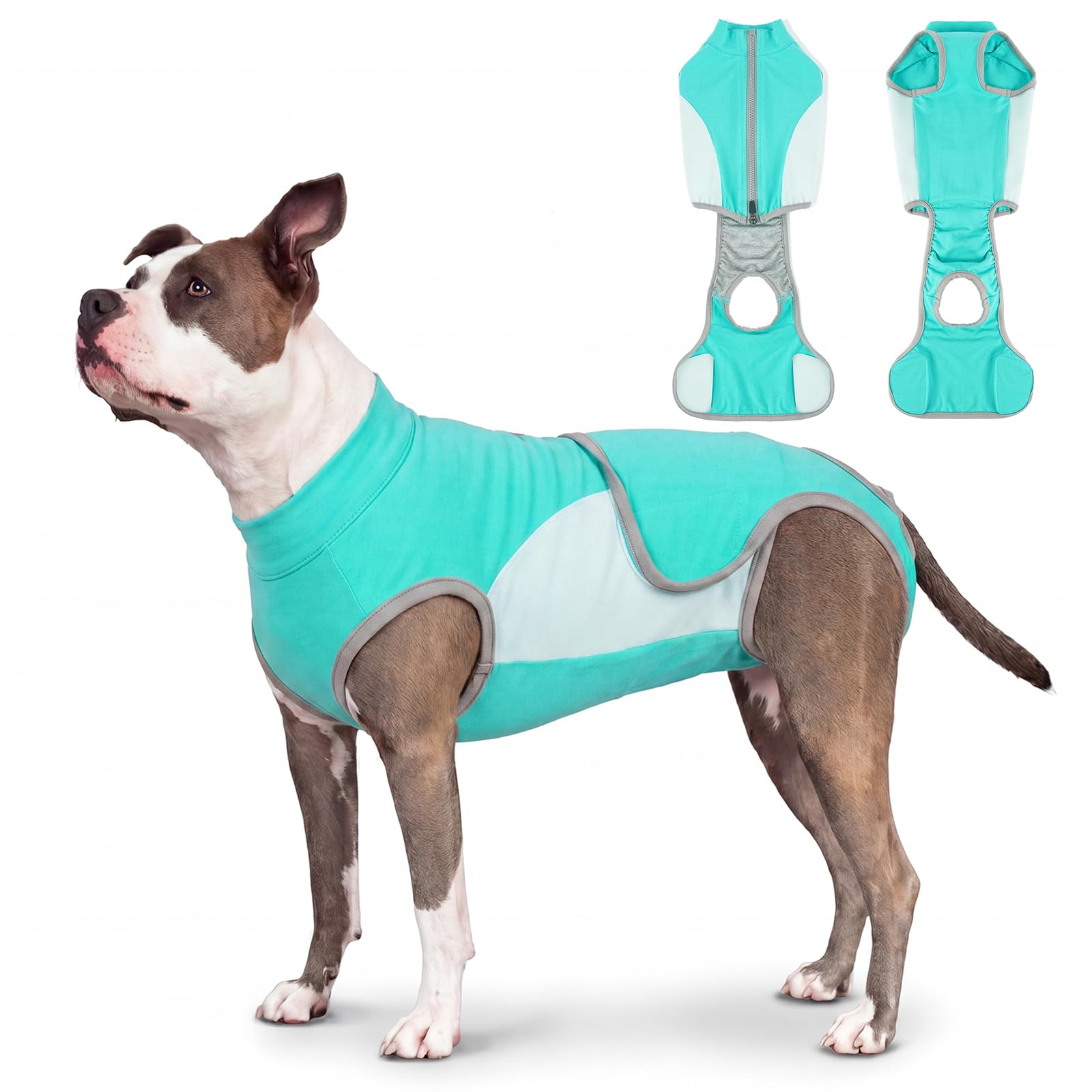 Dog Recovery Suit – Cotton Post Surgery Suit for Female & Male Dogs