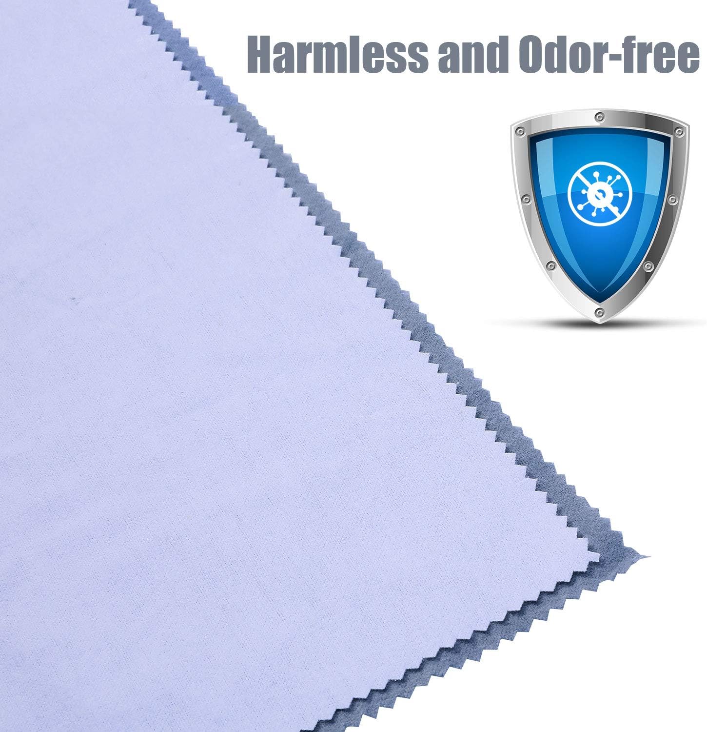 2 Pack Polishing Cloth Large Jewelry Cleaning Cloths| 100% Cotton for Gold Silver and Platinum Jewelry Coins Watches and Silverware| Tarnish Remover| Keep Jewelry Shining : Clothing, Shoes & Jewelry