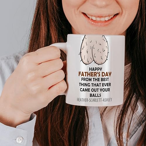 Miniatura 13 de Taza personalizada con oso para mamá, regalo personalizado para Día de la Madre o cumpleaños, de parte de hija o hijo, incluye hasta 9 nombres, taza