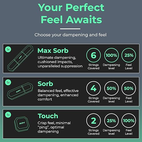 Miniatura 4 de ADV Tennis Amortiguador con tacto personalizado, paquete de 3, amortiguador de raqueta para reducir la vibración, aliviar los síntomas de lesiones y