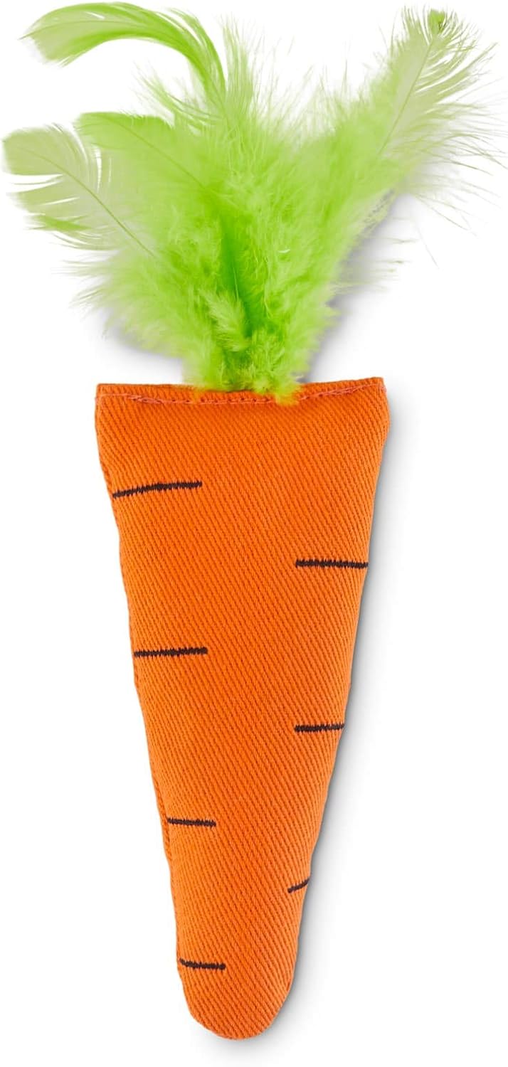 carrot cat toy