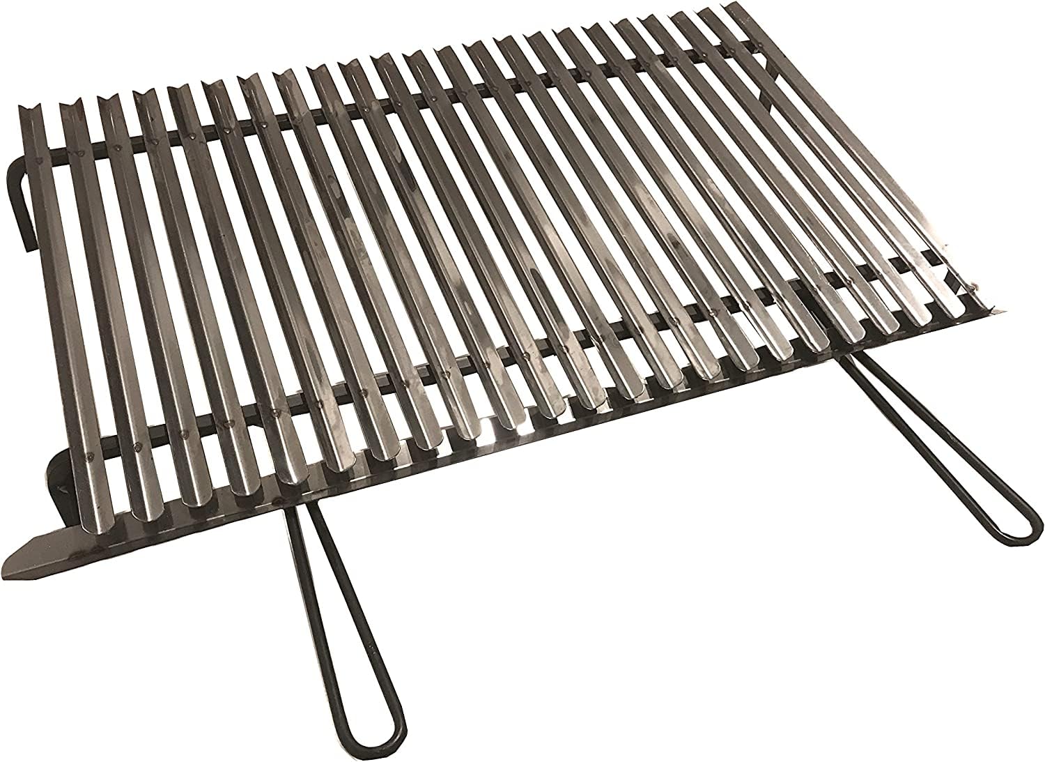 Graticola per barbecue griglia acciaio inox AISI 430 83x50 cm