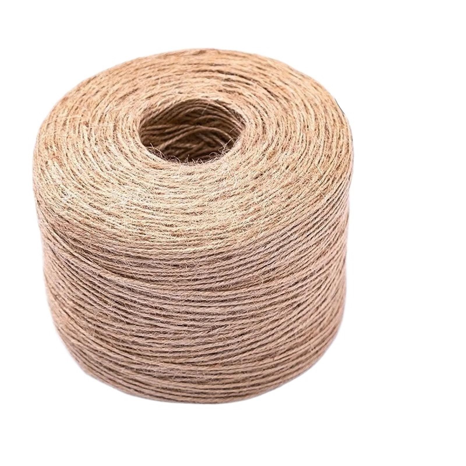 100 M/200 M Jute Seil String Band Handwerk DIY Schnur Faden Nähen Party Hochzeit Hause Decortion Für Camping Garten