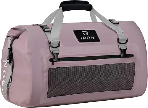 IRON JIA'S Bolsa seca para motocicleta  Bolsa impermeable y bolsa trasera de equipaje, bolsas de sillín con cierre superior enrollable, correas de