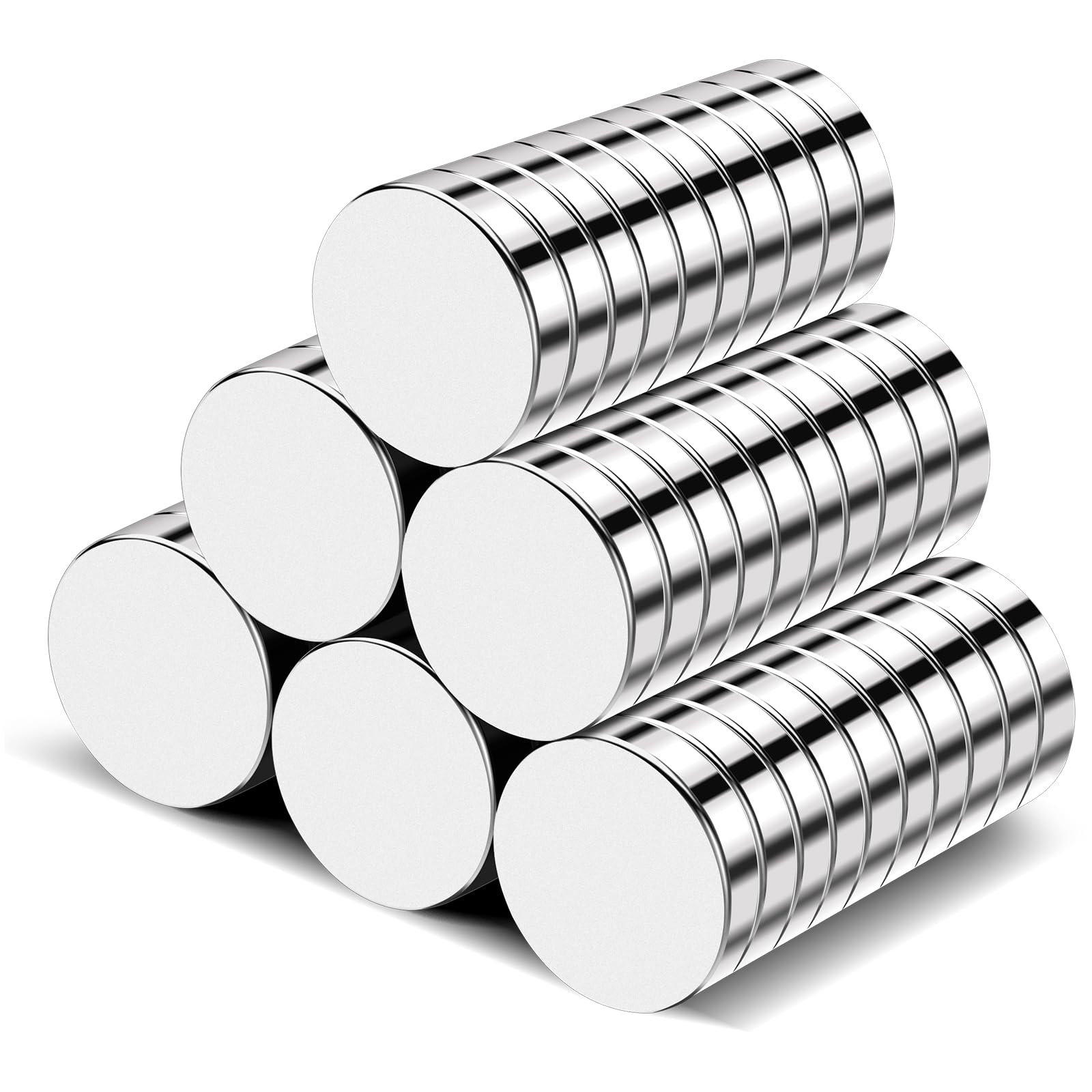 TRYMAG 80Pcs Small Round Magnets, 8x2mm Refrigerator Magnet — Amazon image 6