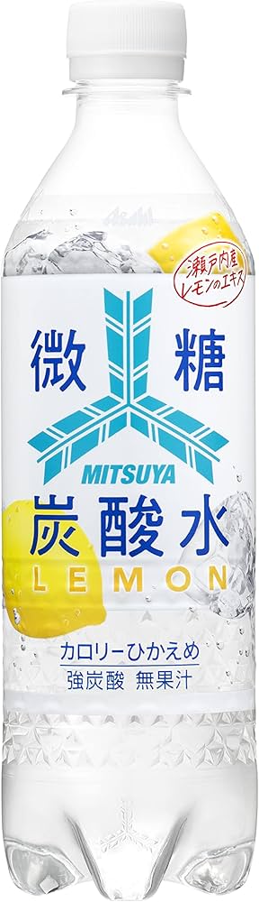 Amazon.co.jp: アサヒ飲料 三ツ矢 微糖炭酸水レモン 490ml×24本 : 食品