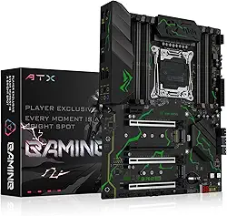 MACHINIST Placa-mãe LGA 2011-3, Intel X99 (Intel 5ª/6ª geração) (ATX, PCIe 3.0, DDR4, NVME/SATA M.2, inicialização/reinicialização de uma tecla, SATA 6Gb/s) para Xeon E5 V3/V4, Core i7 Series MR9S