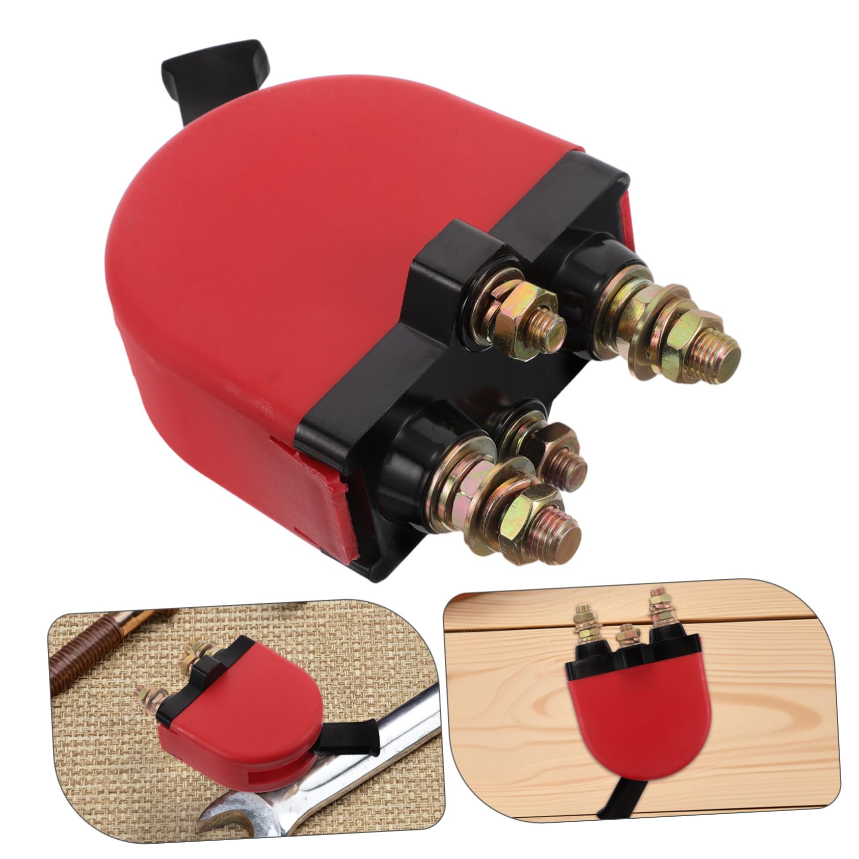 BLUE SEA B6Z-6004200BSS Single Circuit On-Off Switch Battery with Locking Key,Black