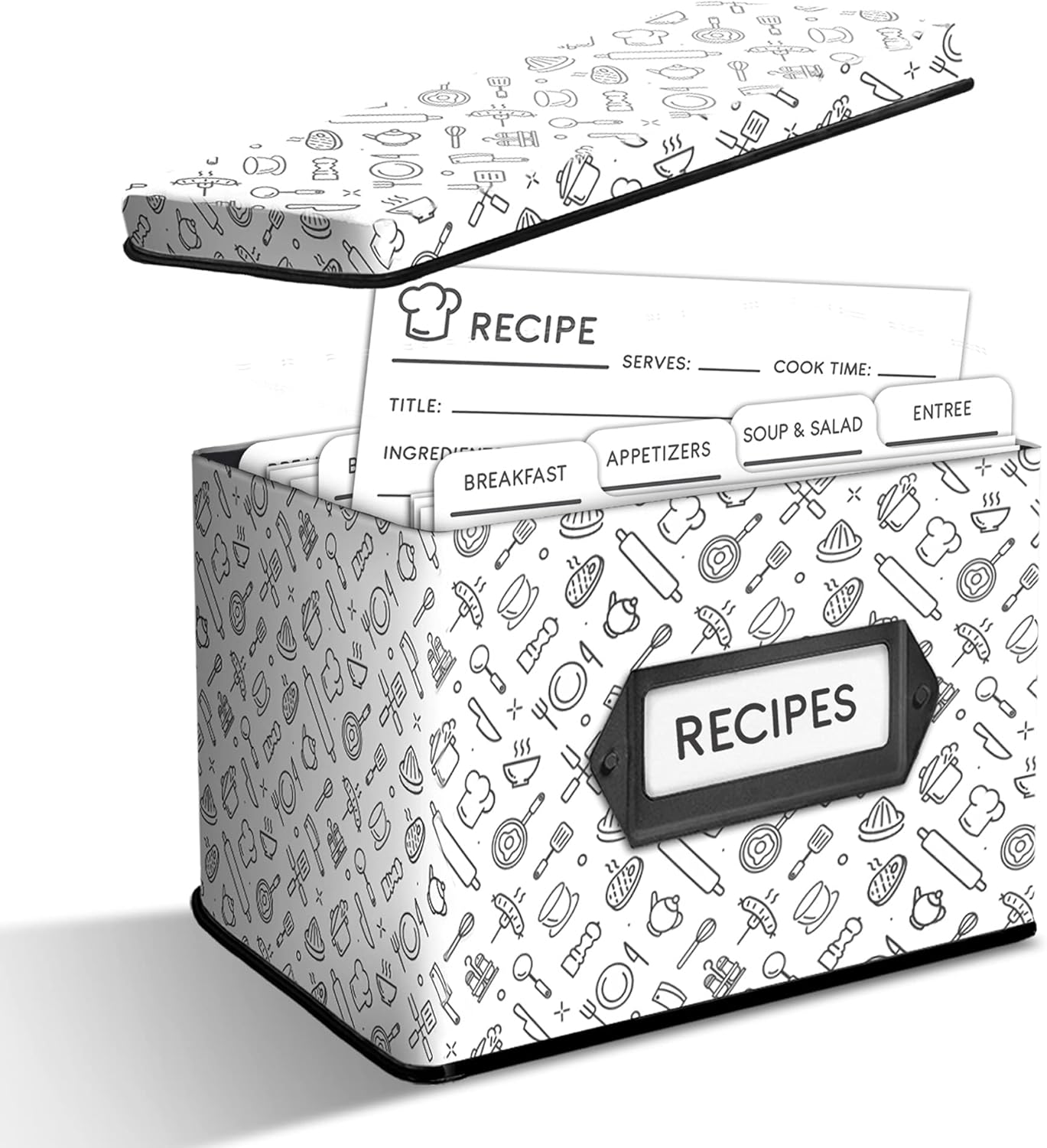 Kitchen Storage Accessories recipe box recipe box with
