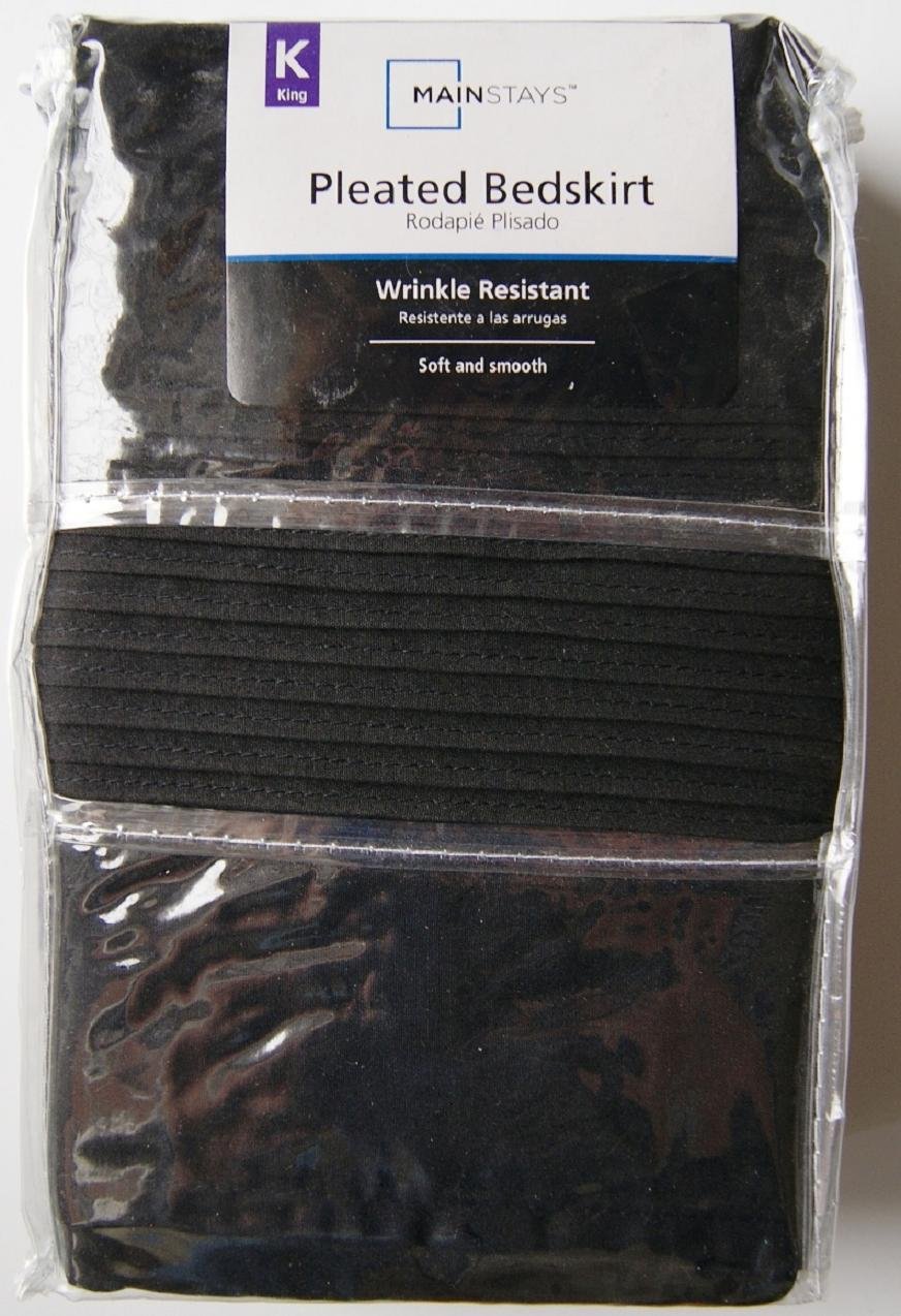 Mainstays Pintuck Bed Skirt Collection