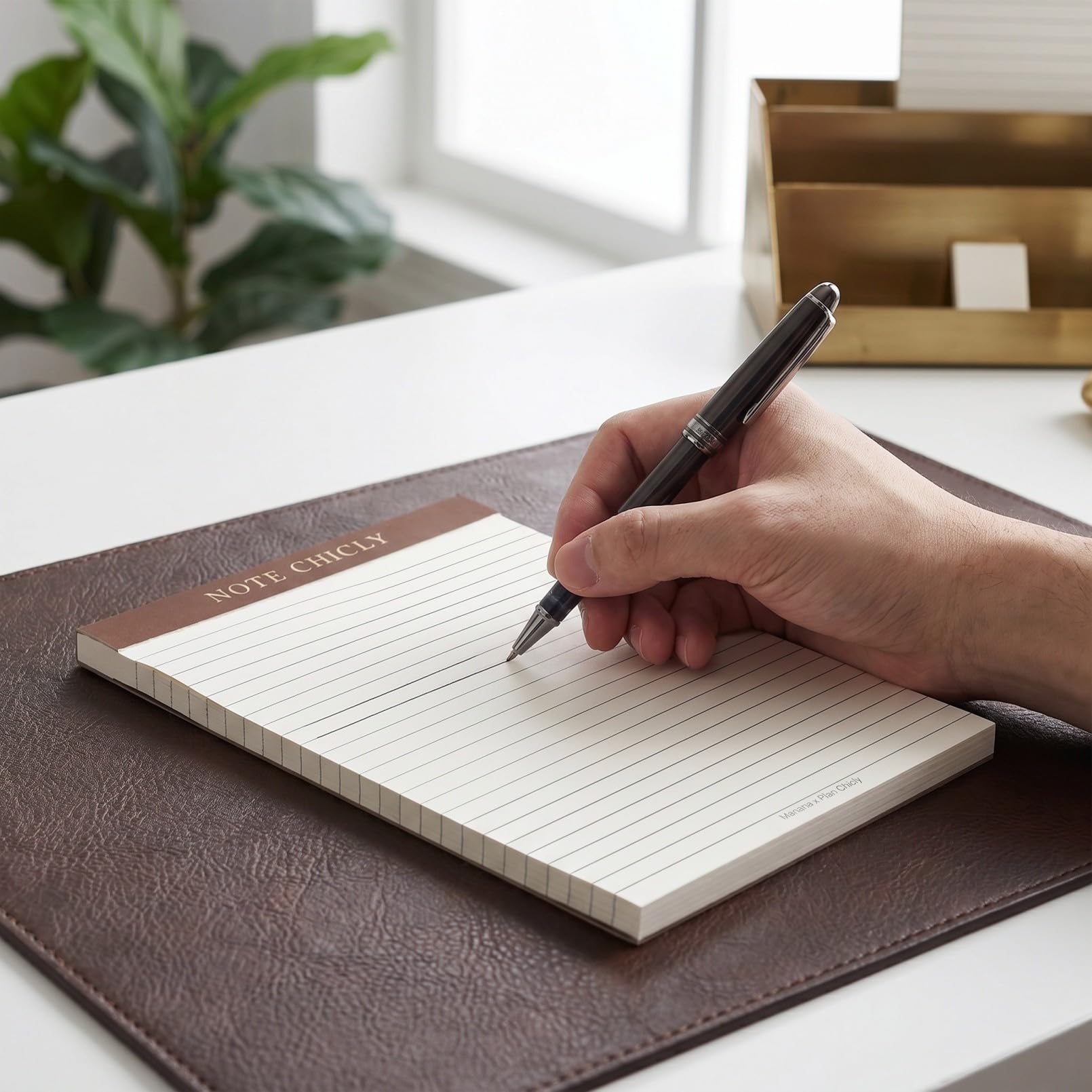 Lurrose Confezione da 2 blocchi per appunti formato legale: blocchetti per memo a righe, blocco note per la lista delle cose da fare per ufficio, casa e scuola, agenda e organizer settimanale.