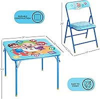Vista 124 de Idea Nuova Jojo Nickelodeon Siwa - Juego de mesa de 3 piezas con 2 sillas plegables y 1 mesa, a partir de 3 años