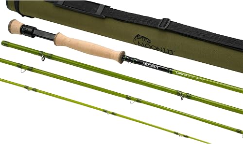 Moonlit Lunar S2-Glass Fiberglass Fly Fishing Rod | New 2025 Model