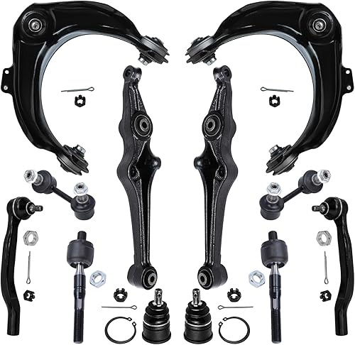 Miniatura 57 de Detroit Axle - Kit de suspensión delantera FWD de 12 piezas para Toyota Matrix Pontiac Vibe 2003 2004 2005 2006 2007 2008, 2 brazos de control