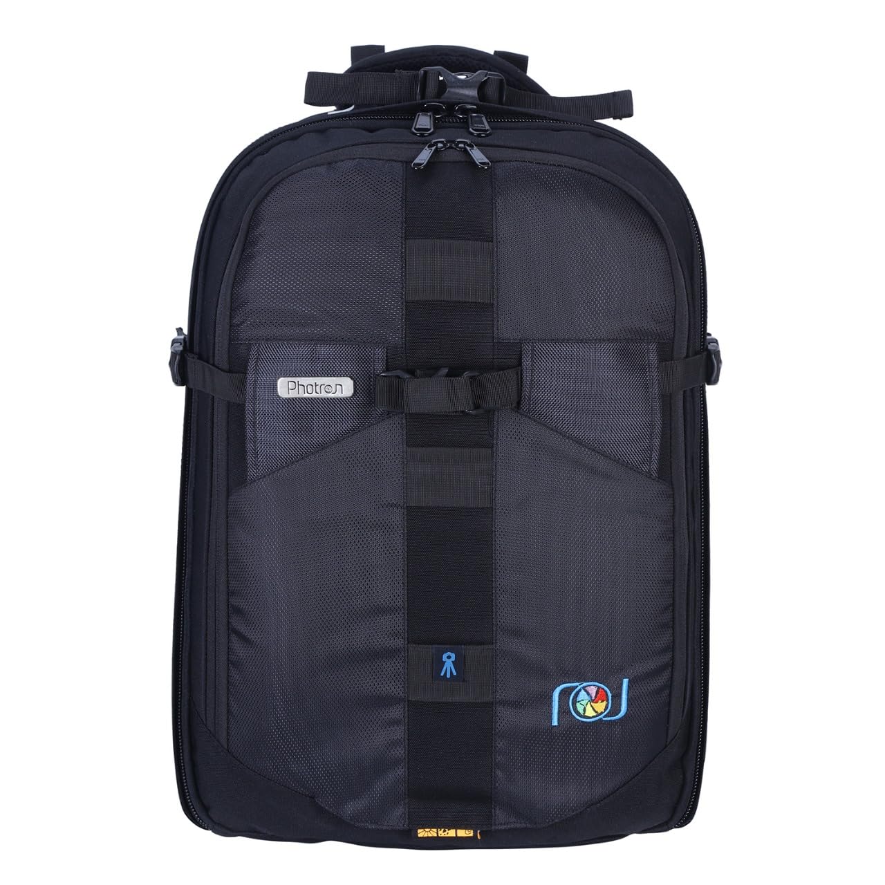vintage pro Photron Pro Runner 450 AW II Camera Backpack 1-2 Body DSLRs with Lens Upto 70-200mm, 4-5 Lenses, Flash and Accessories Upto 17 inch(44cm) Laptop I Tablet I Rain Cover Included, Black-picture-0