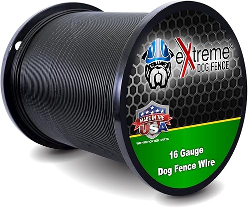 Extreme Dog Fence Alambre de calibre 16 de 3000 pies Alambre de contención de mascotas resistente compatible con todos los sistemas de valla en el